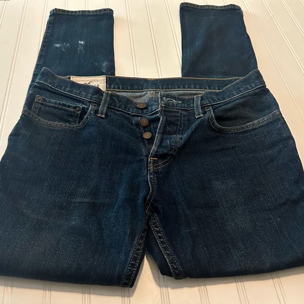 **Vintage** Hollister Super Skinny Dark Wash 32x30